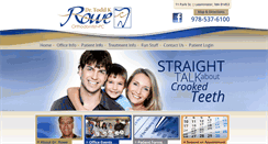 Desktop Screenshot of drtoddrowe.com